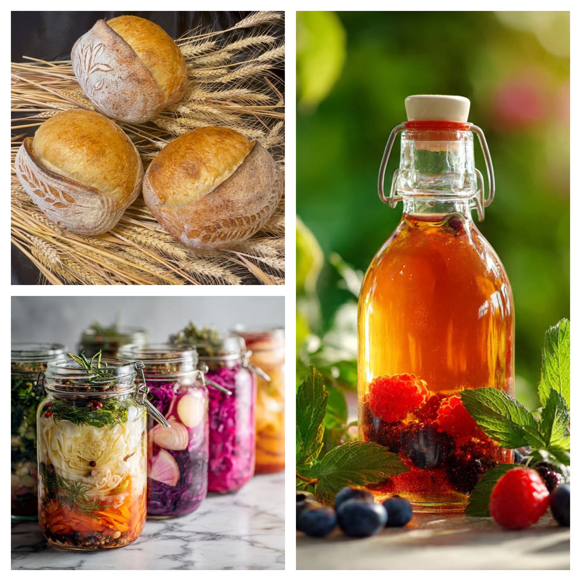Fermentek & Kovászos Kenyér készítő Workshop